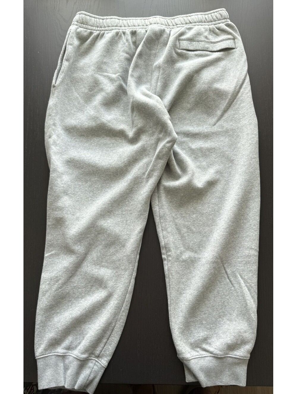 Nike Mens Club Fleece Joggers Sweatpants Grey Size XL Pocket Casual